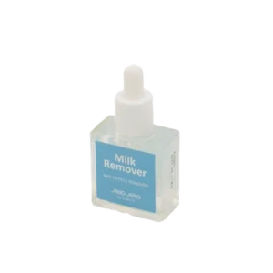 Jello Jello Milk Cuticle Remover 10 ml pullossa, hellävarainen kynsinauhojen pehmentäjä.