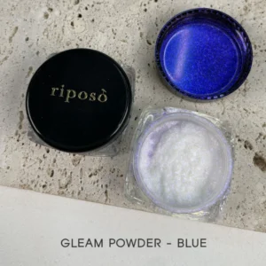 RIposò - Gleam powder blue. Kormijauhe, jolla luot monipuolisia lopputuloksia