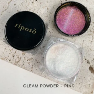 RIposò - Gleam powder pink. Kormijauhe, jolla luot monipuolisia lopputuloksia