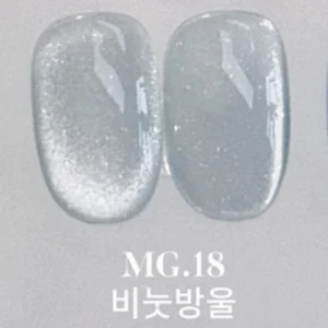 Yogurt Nail Korea Bubble Magnetic Gel - Väri kynnellä sävyssä MG18