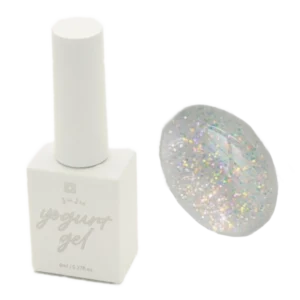 Juju Glitter 34 – Kullansävyinen glittergeelilakka 8ml.