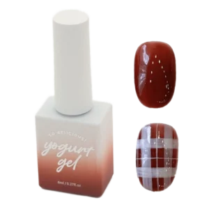 Yogurt Gingerbread syrup 75 - Upean värinen siirappigeeli, 8ml pullo