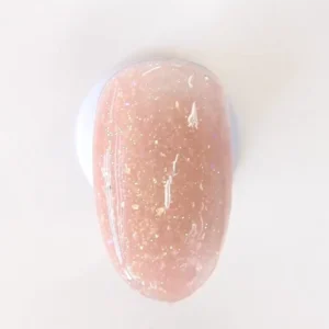 Persikkainen Glitter kynsilakka merkiltä Yogurt nail