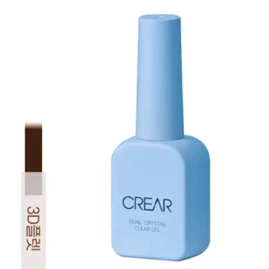 CREAR - Dual Crystal Clear Gel (Wide Brush)