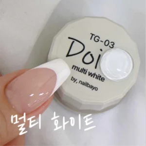 Nailbayo- DOI Tong Gel #3 (Multi White Gel)