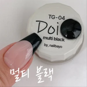 Nailbayo- DOI Tong Gel #4 (Multi Black Gel)