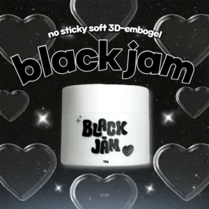YOGO - Black Jam 3D Clay / Embossing Gel