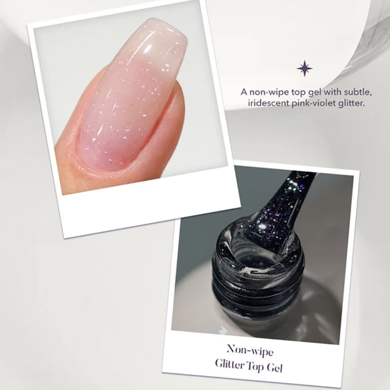 VALLA - Non-Wipe Glitter Top Gel - Image 3