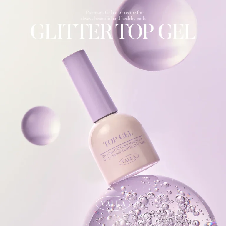 VALLA - Non-Wipe Glitter Top Gel